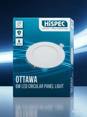 Hispec лед панел 6w -10cm диаметър