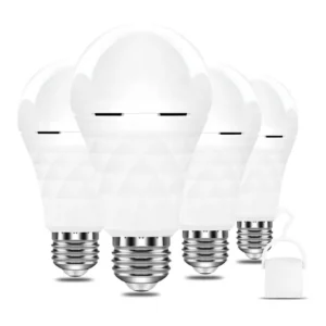 Neporal 4 броя акумулаторни аварийни LED крушки 1200mAh, E27